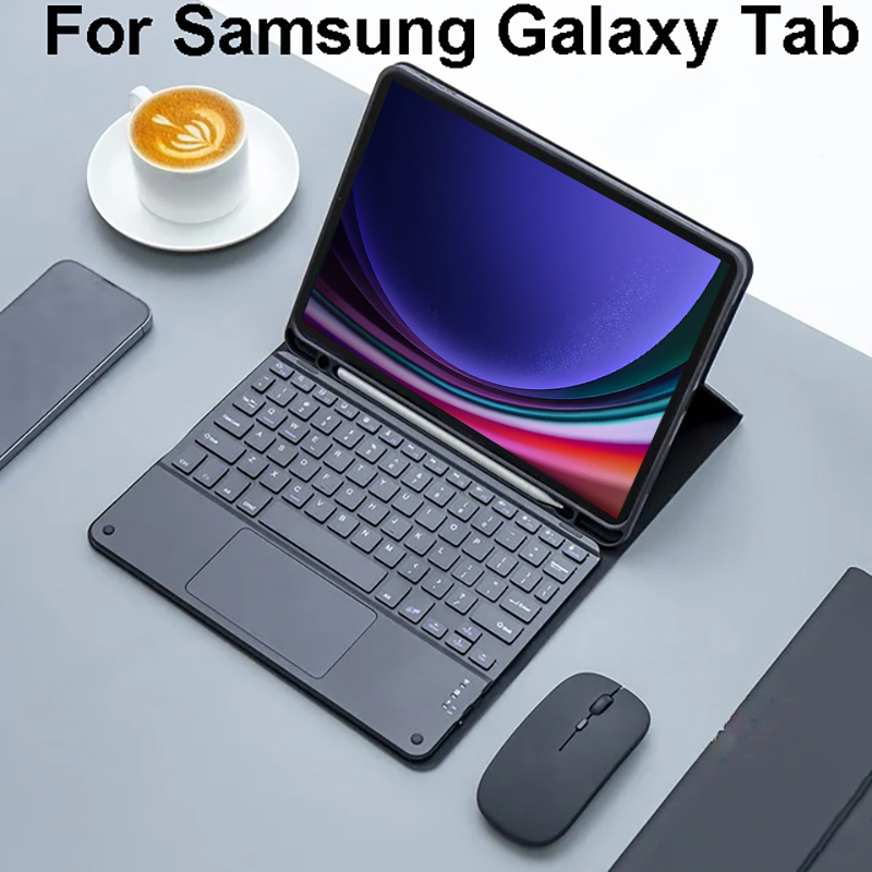 Samsung Tablet Keyboard Accessories - Funda con teclado para Samsung Galaxy