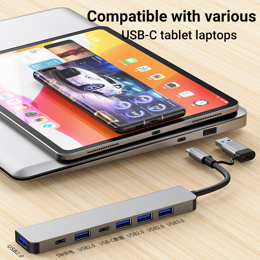 Tablet Accessories For Students - Estación de Conexión USB-C y USB