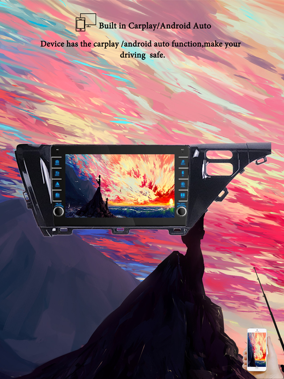 Tablet Danish Mobile & Accessories Faisalabad - Radio para Auto Android 14 de