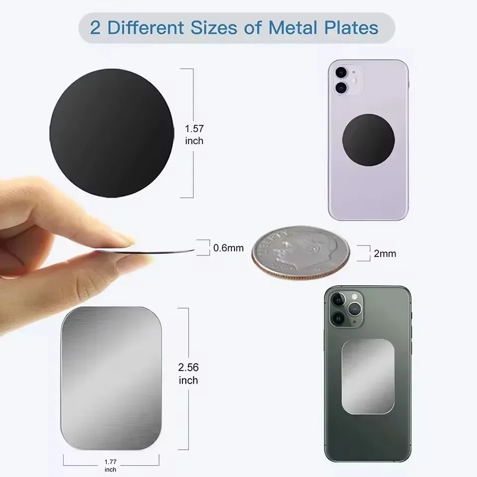5/10 piezas Placa Metálica Mag - Tablet Car Mount reseña y precio