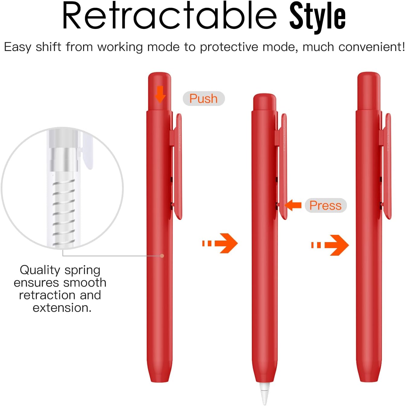 Funda retráctil con soporte pa - Iphone Tablet Accessories reseña y precio