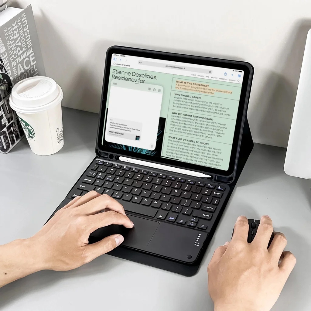 Funda con teclado para Samsung - Samsung Tablet Keyboard Accessories reseña y precio