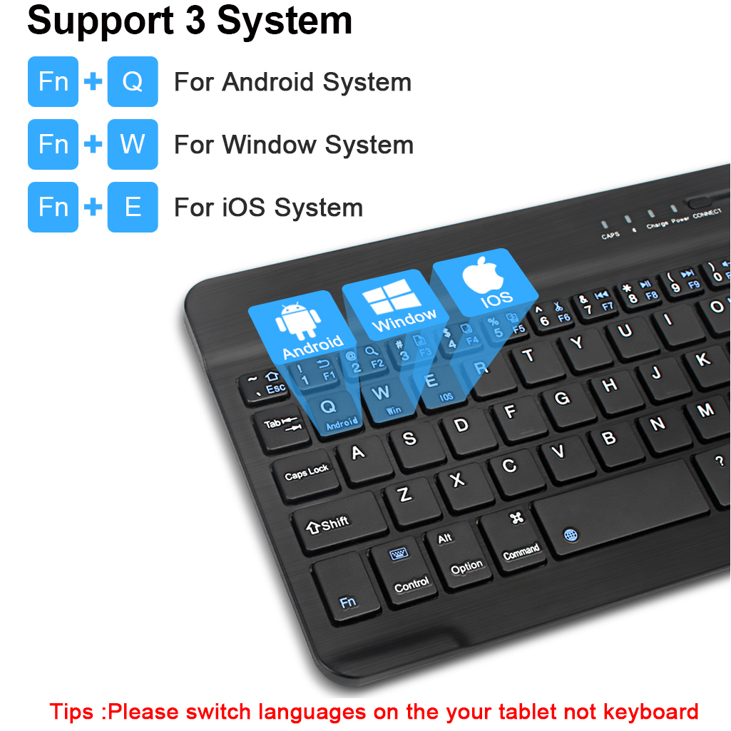 Teclado inalámbrico español fr - Tablet Accessories Kit reseña y precio