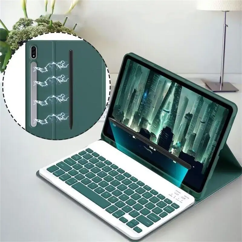 NUEVO para Samsung Tab S8 S9 S - Samsung Tablet Keyboard Accessories reseña y precio