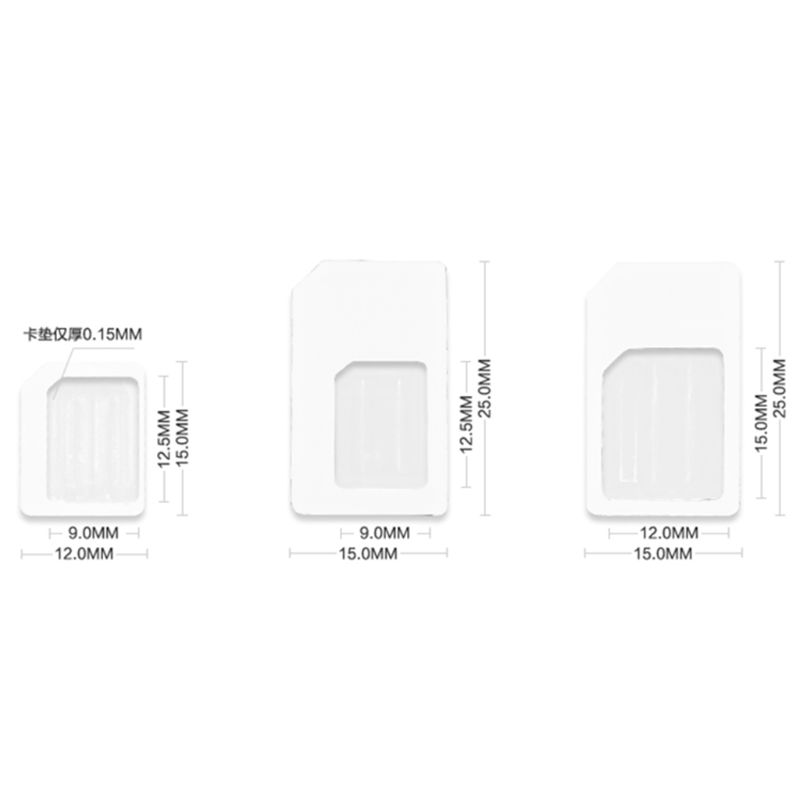 Adaptador de tarjeta Nano SIM  - Iphone Tablet Accessories reseña y precio