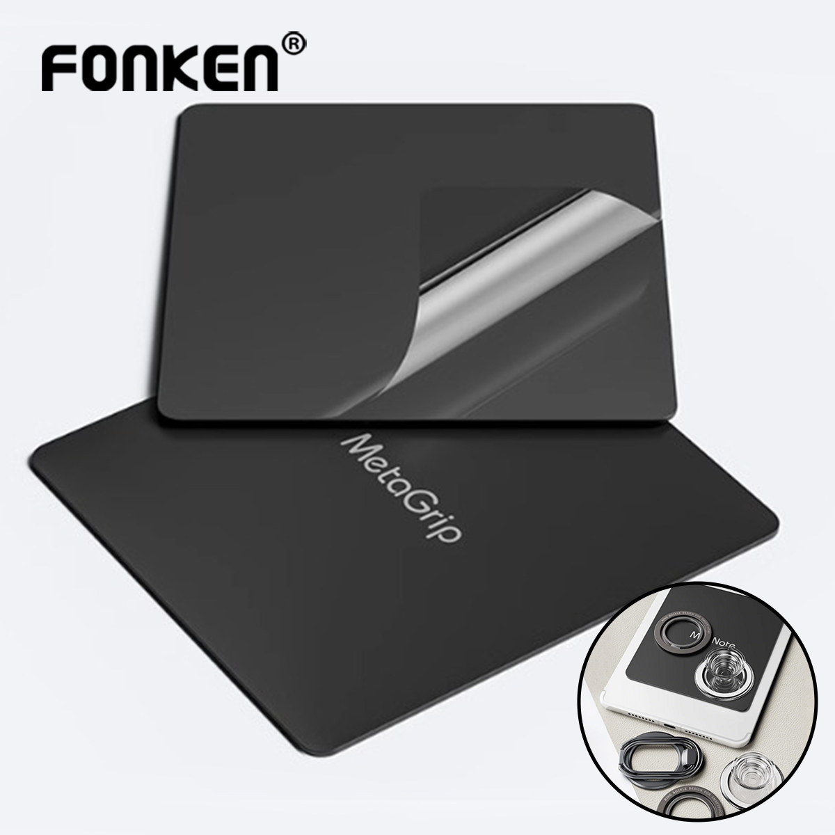 Soporte adhesivo magnético Uni - Tablet Accessories For Reading reseña y precio