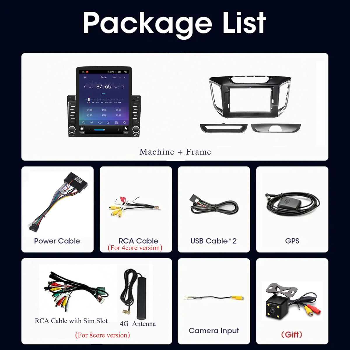 Radio para Auto Android 14 de  - Tablet Danish Mobile & Accessories Faisalabad reseña y precio