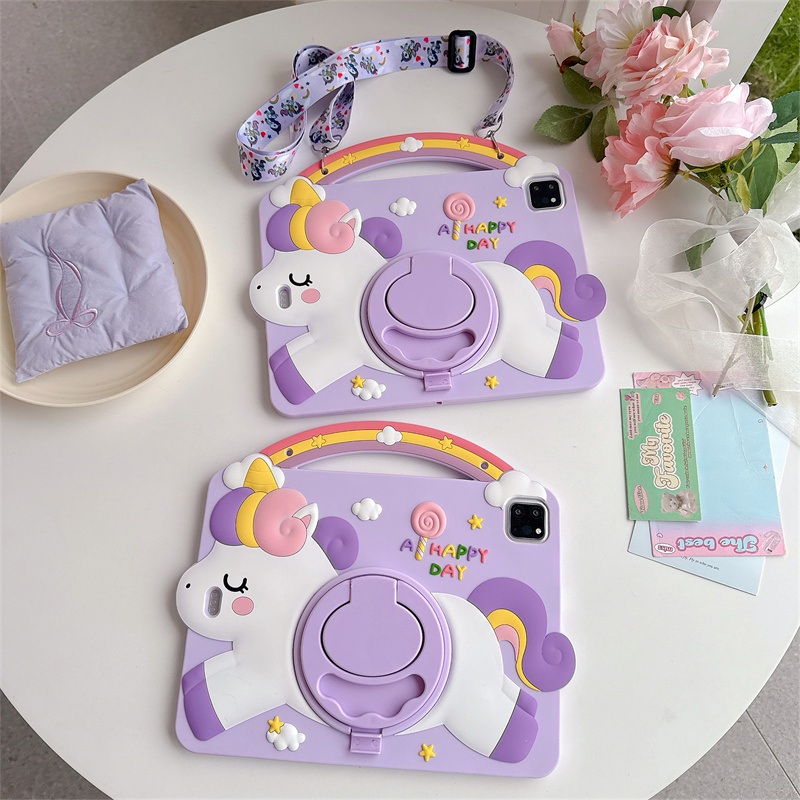 Funda de silicona con dibujos  - Tablet A9 Accessories reseña y precio