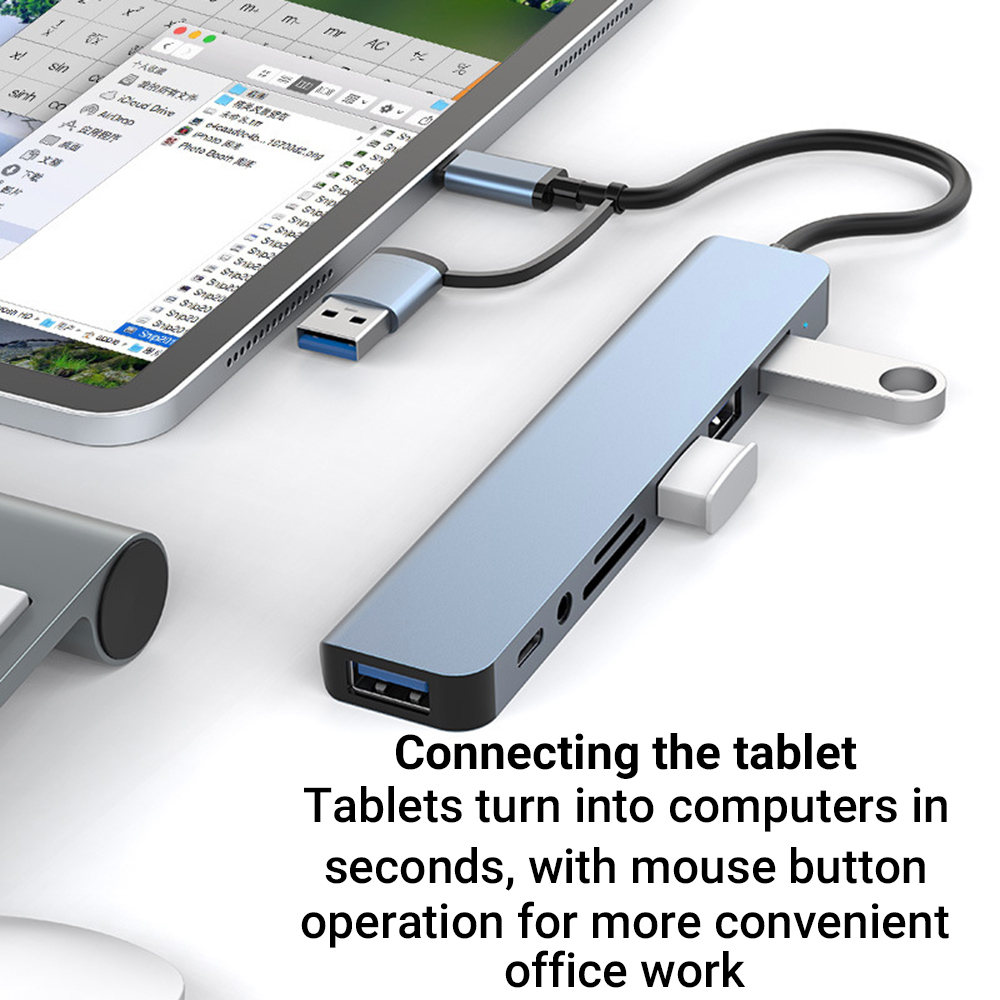 Estación de Conexión USB 9 en  - Tablet Accessories For Students reseña y precio