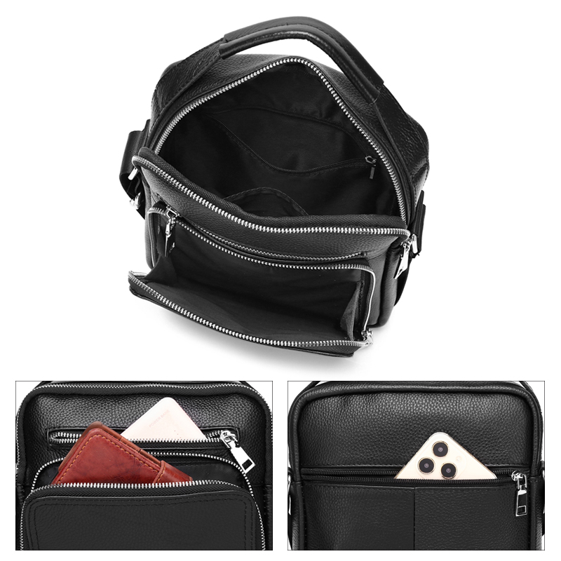 SCHLATUM-Bolso cruzado de piel - Tablet Shoulder Bag reseña y precio